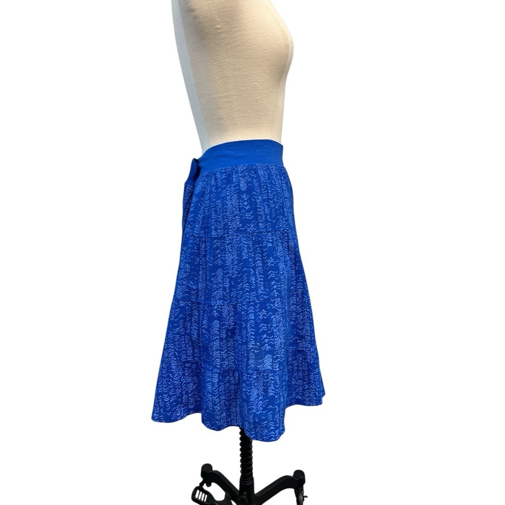 Fresh Produce Peri Blue Lined Skirt- Size Large - Picture 3 of 10